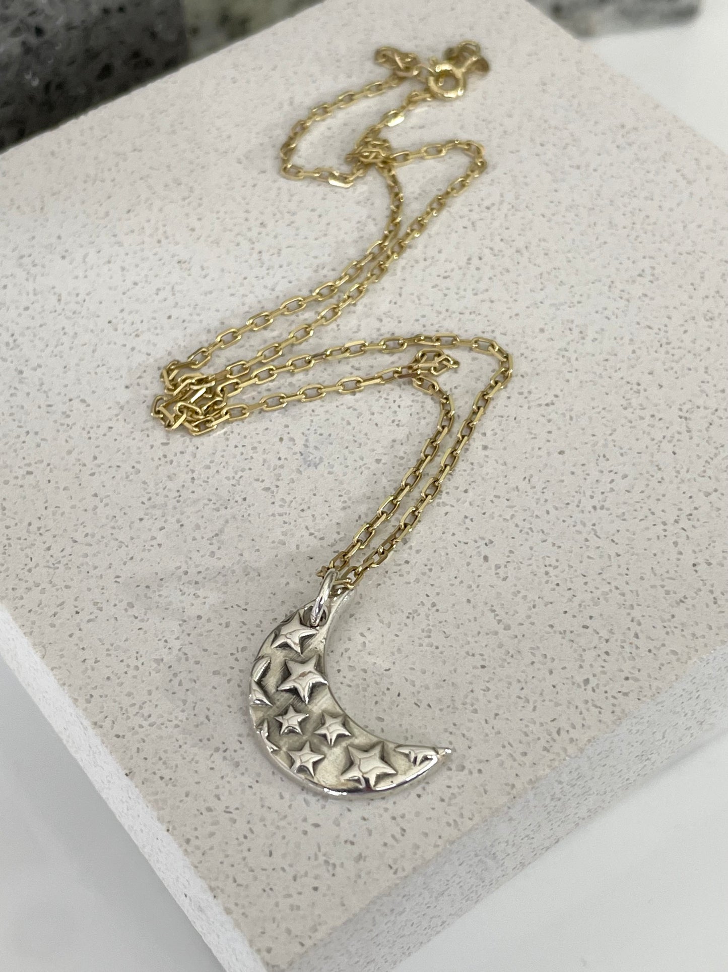 Silver Celestial Necklace